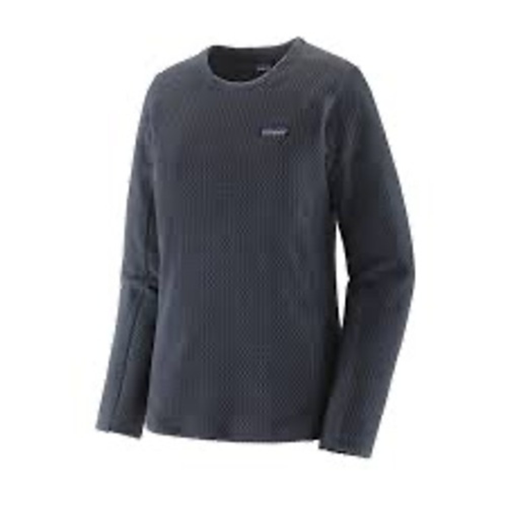 Patagonia Women's Dark Gray Textured Crew Neck Sweatshirt